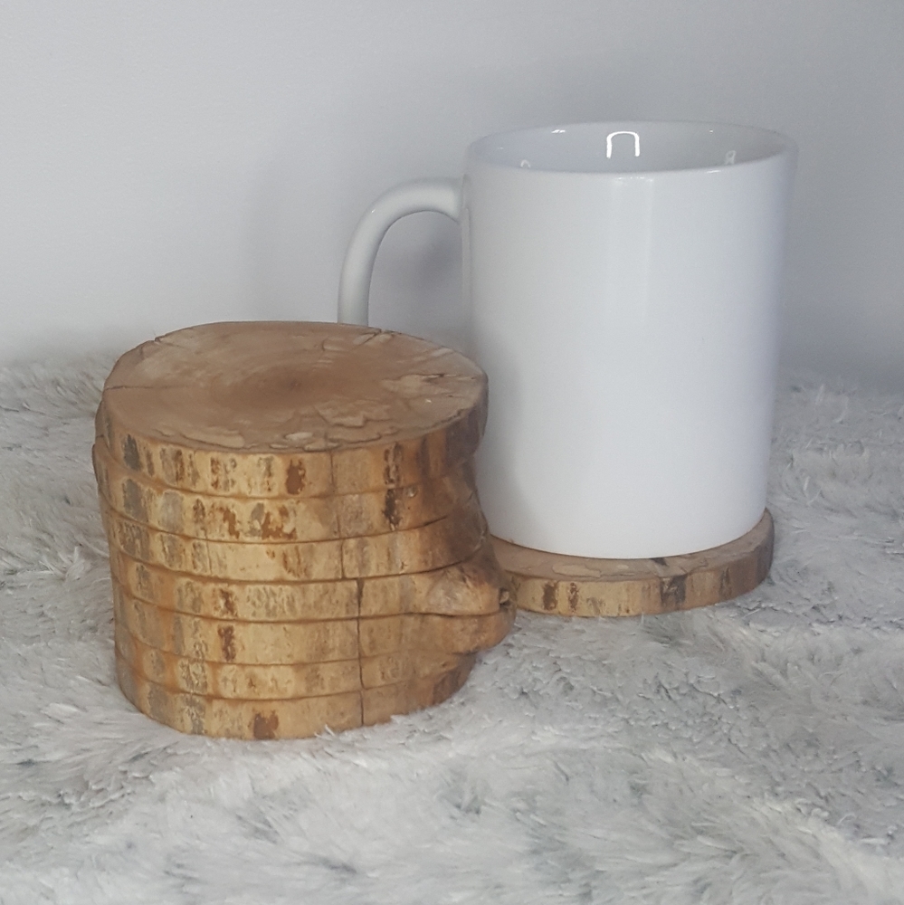 Custom wood coasters